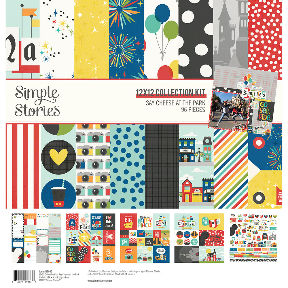 Simple Stories Say Cheese At The Park Collection Kit