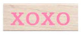 Studio G Valentine Wooden Stamp XOXO