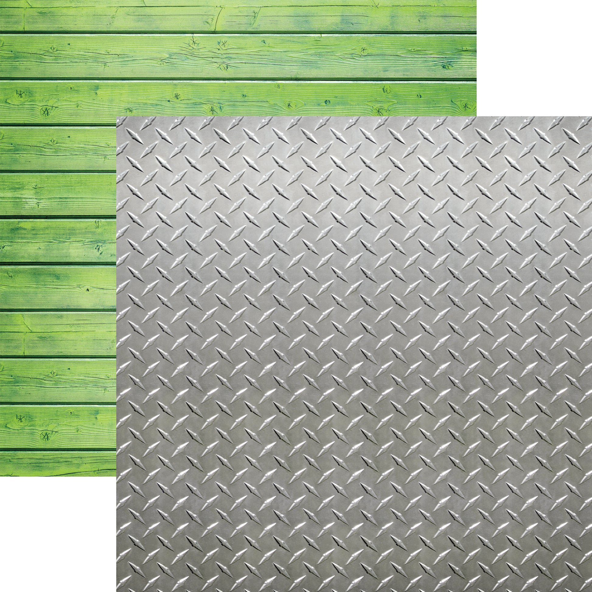 Diamond Plate Foundation Scrapbook Paper