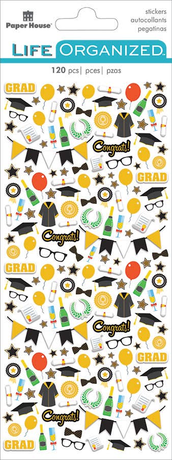 Graduation Micro Stickers