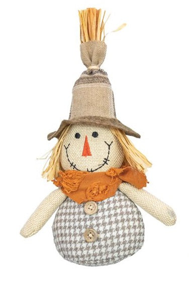 Hazel Harvest Scarecrow Ornament