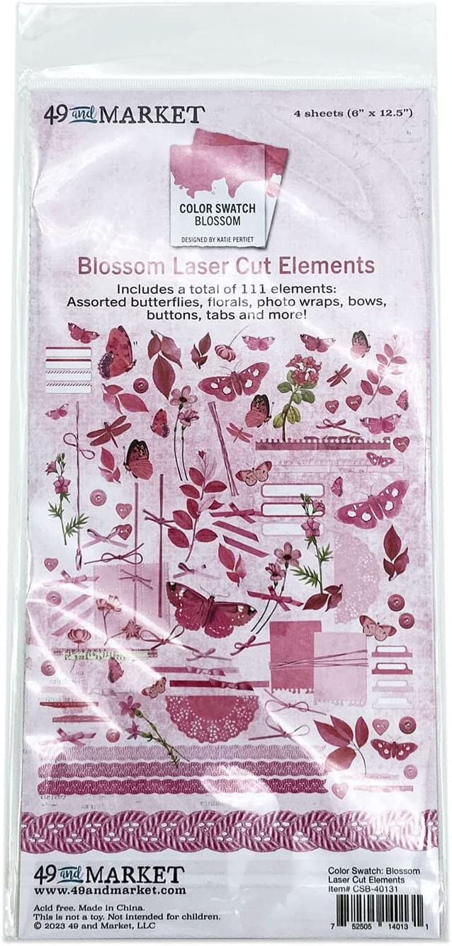 49 and Market Blossom Laser Cut Elements