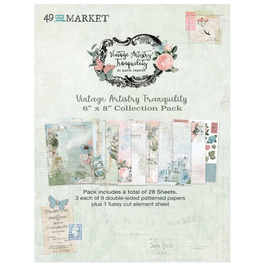 49 and Market Collection Pack 6X6 Vintage Artistry Shore