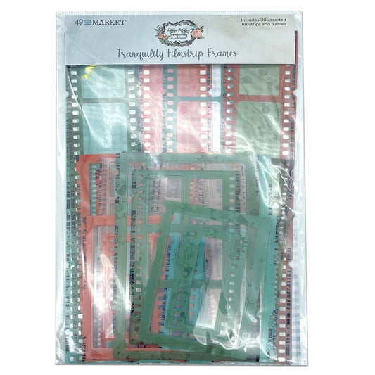 49 and Market Vintage Artistry Tranquility Filmstrips and Frames