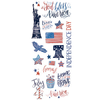 4th of July Patriotic Stickers