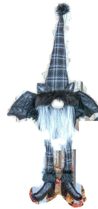 Bat Gnome Halloween Decor