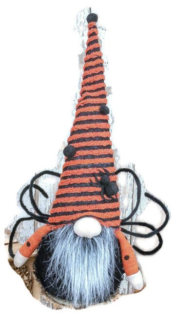 Halloween Spider Gnome Decor