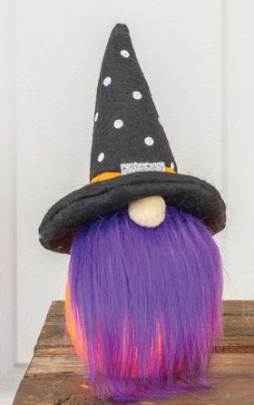 Spooky Wizard Gnome Light Up