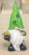 Shamrock Cap Gnome Pot of Gold