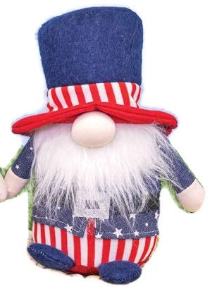 Uncle Sam Patriotic Gnome