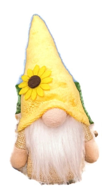 Yellow Daisy Spring Gnome
