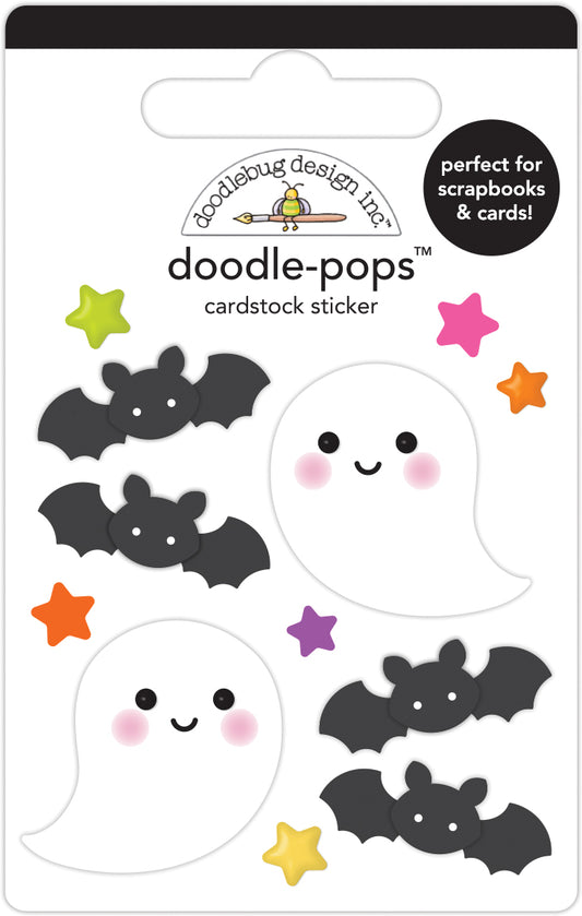 Spook-tacular Doodle Pops 3d Stickers