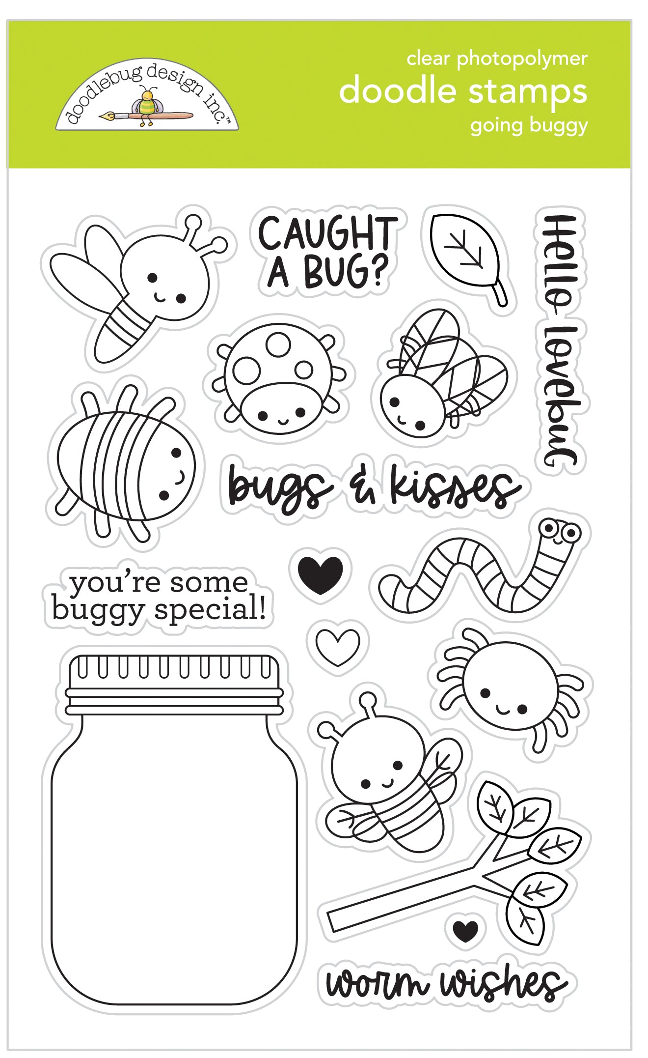 Going Buggy Stamps by Doodlebug Designs