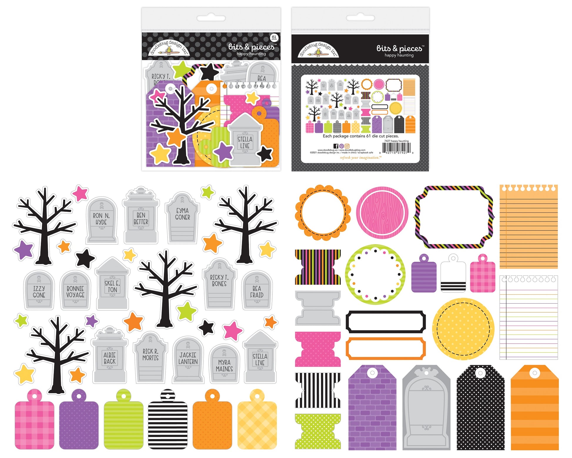Happy Haunting Bits & Pieces by doodlebug Designs