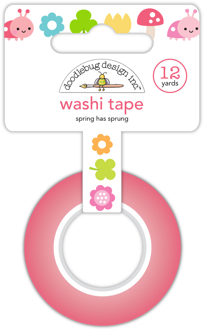 Spring Has Sprung Over the Rainbow Washi Tape