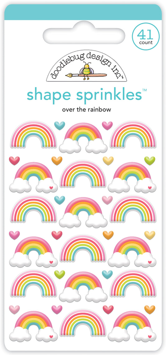 Over the Rainbow Sprinkles Stickers