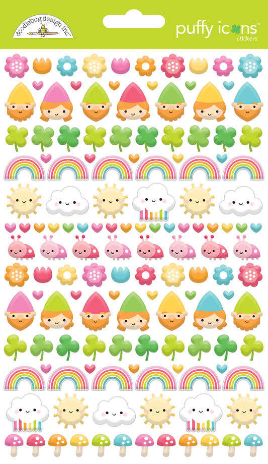 Over the Rainbow St Patricks Day Stickers