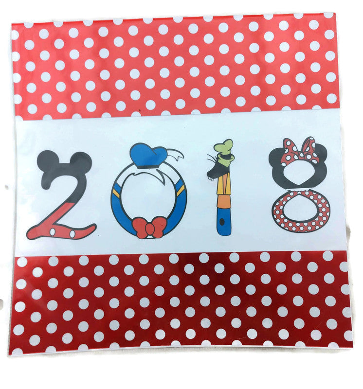 Disney Real Magic Enchanted Foil Dots Paper - 2 Sheets