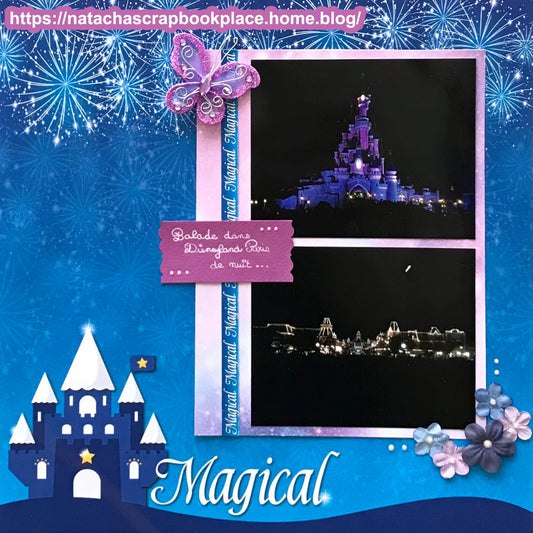Magical - 12x12 Scrapbook Paper by Reminisce