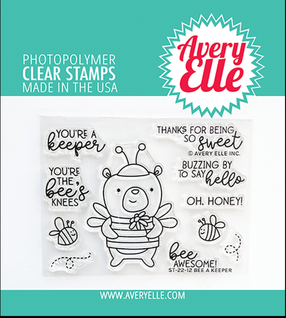 You're a Keeper Bee Stamp by Avery Elle