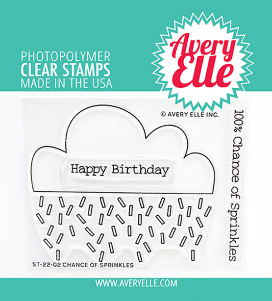Chance of sprinkles Stamp by Avery Elle