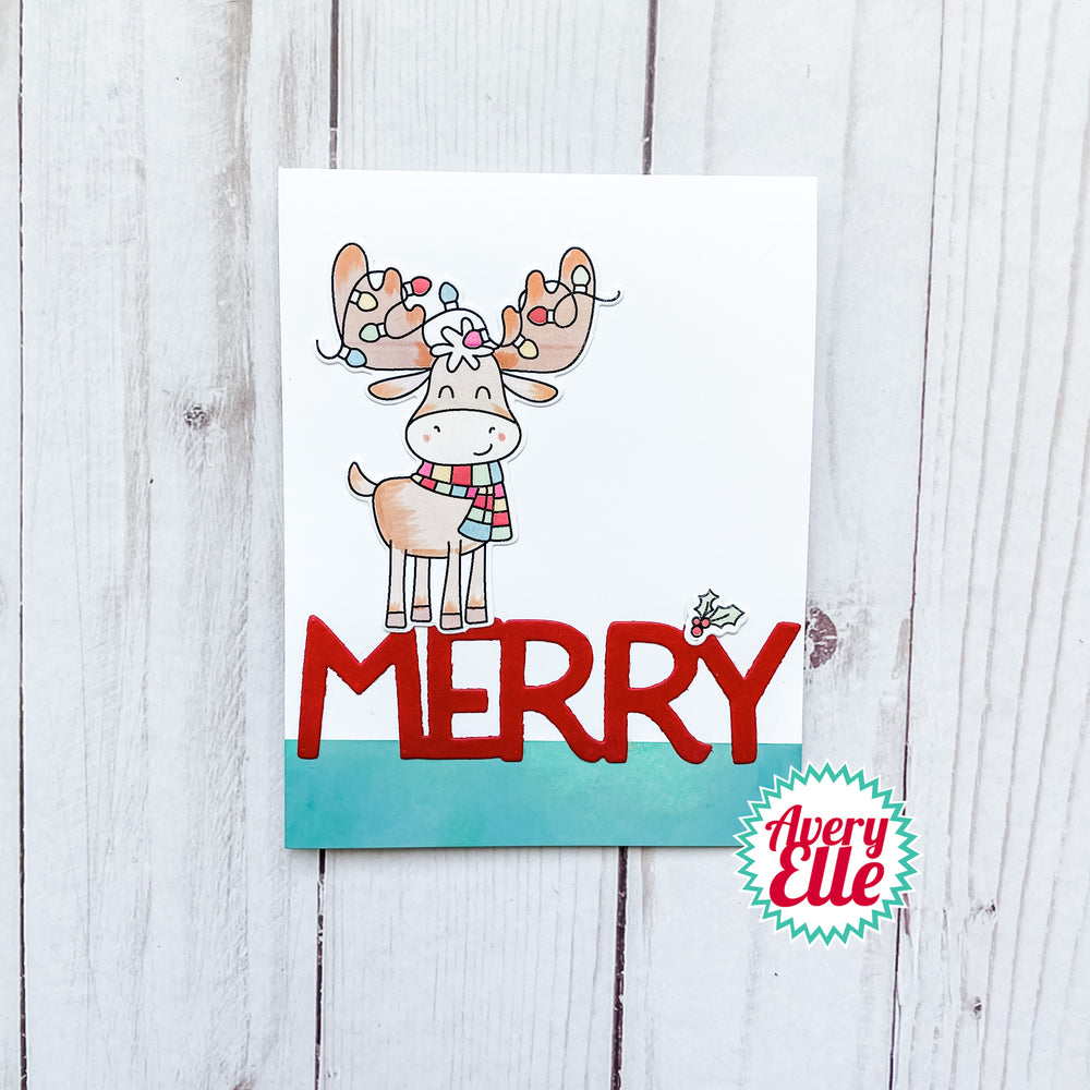 Christmas Critters Clear Stamps by Avery Elle