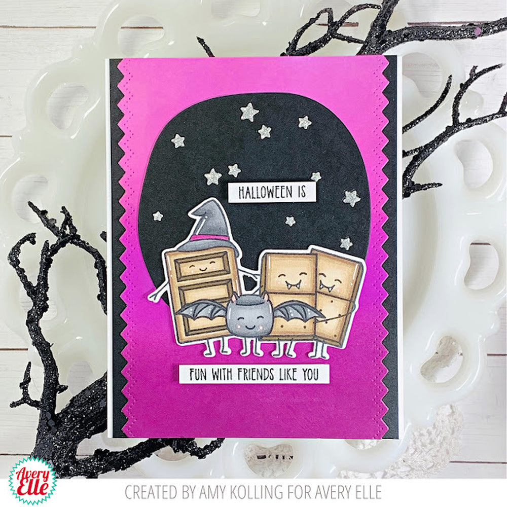 Halloween S'Mores Dies by Avery Elle