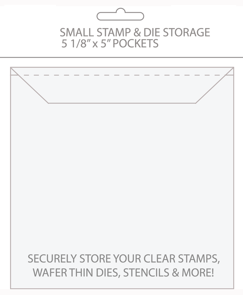 Small Stamp and Die Storage Envelopes