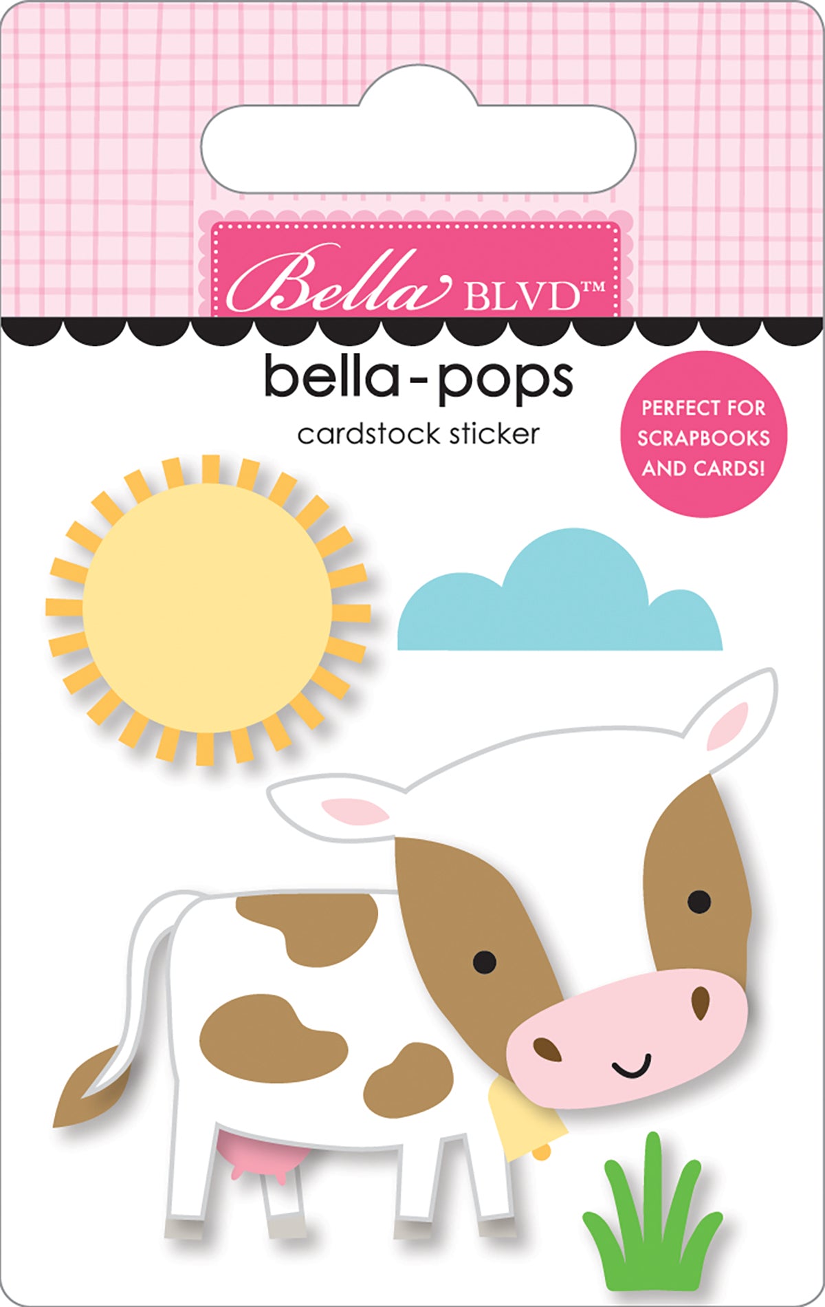 Holy cow EIEIO Farm Bell Pop Stickers