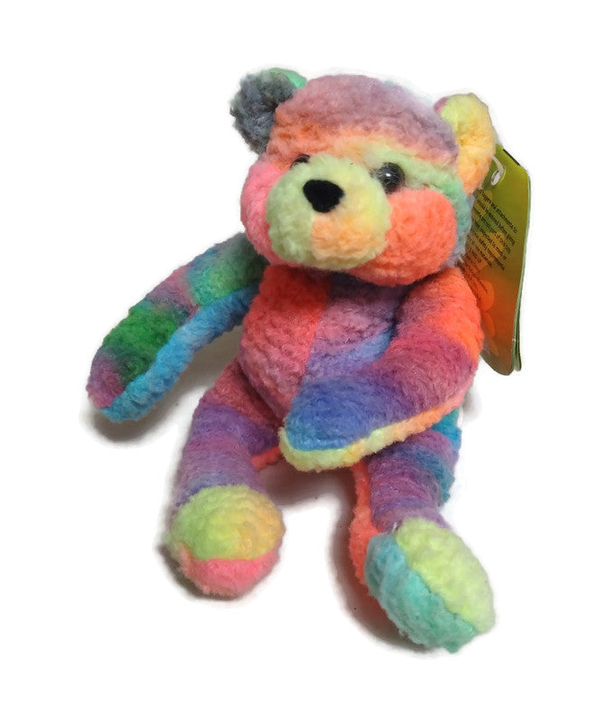 Bendy Babies Rainbow Jr Bear Plush
