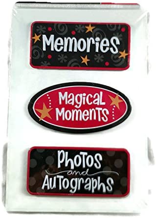 Disney Magic Memories Metal Sign Embellishments