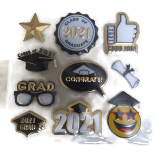 Class of 2021 Graduation Stickers