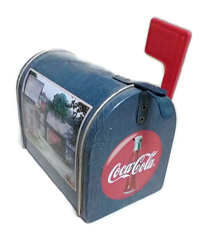 Coca cola Tin Mailbox