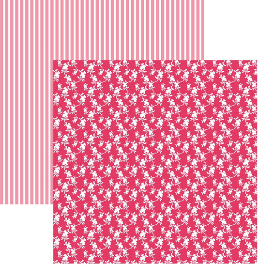 Coral Gardens Scrapbook Paper Style 3