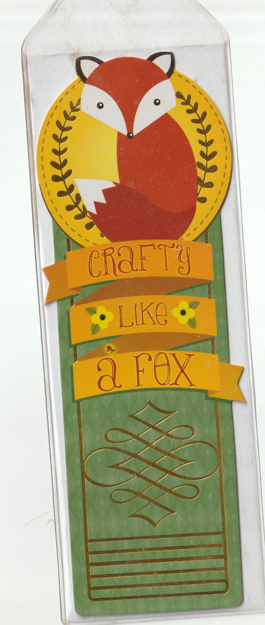 Crafty Like a Fox Bookmark