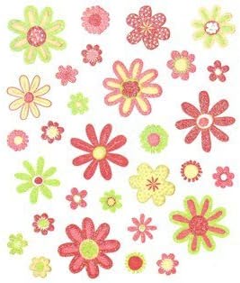 Emily's Vellum Flower Stickers