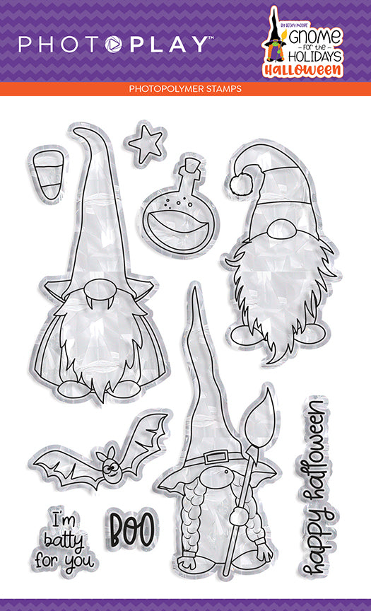 Gnomes for Halloween Stamps by PhotoPlay