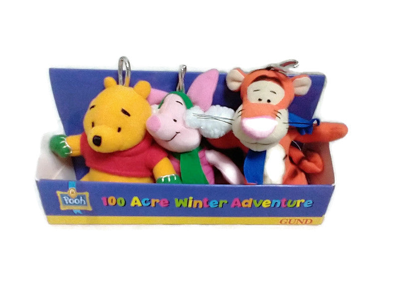 Gund 100 Acre Winter Adventure Pooh Plush Set