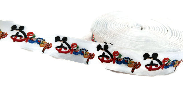 Disney Logo Grosgrain Ribbon