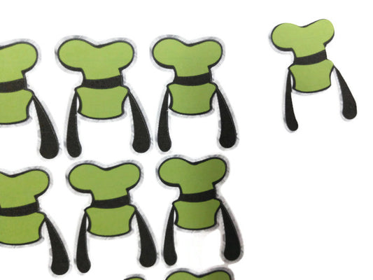 Goofy Hat Ears Stickers