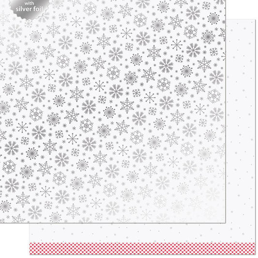 Let it Shine Polar Foil Snowflake Paper