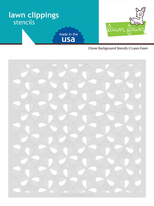 Clover Layered Background Stencil Set