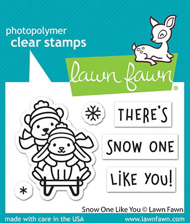 Lawn Fawn Snow One Like You Stamps