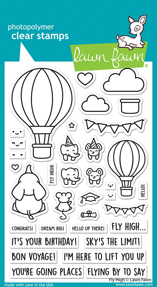 Fly24 Stamp Fly High Clear Stamp Set – Country Croppers