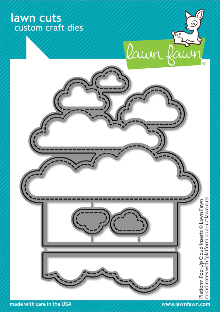 Lawn Fawn Cloud pup Up Inserts