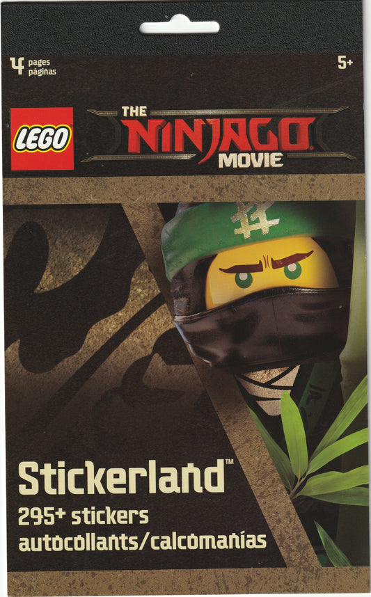 Lego Ninjago Movie Sticker Book
