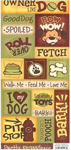 Like Dog Like Owner Cardstock Stickers