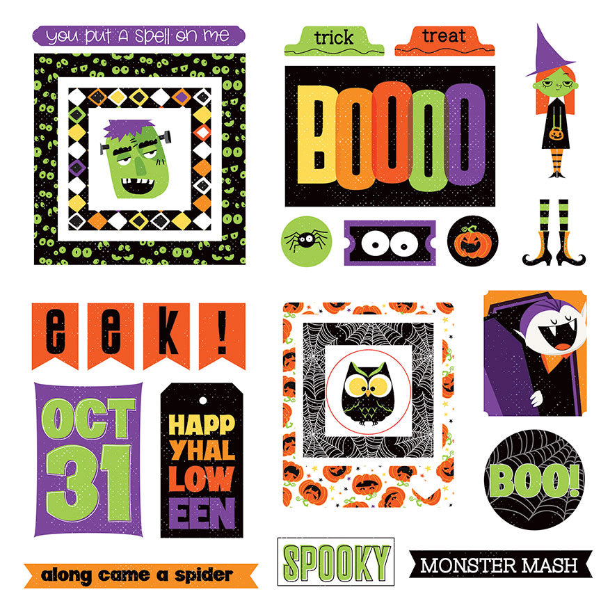 Monster Mash Halloween Ephemera