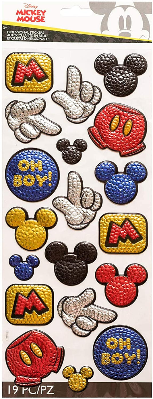 Mickey Mouse Sequin Stickers