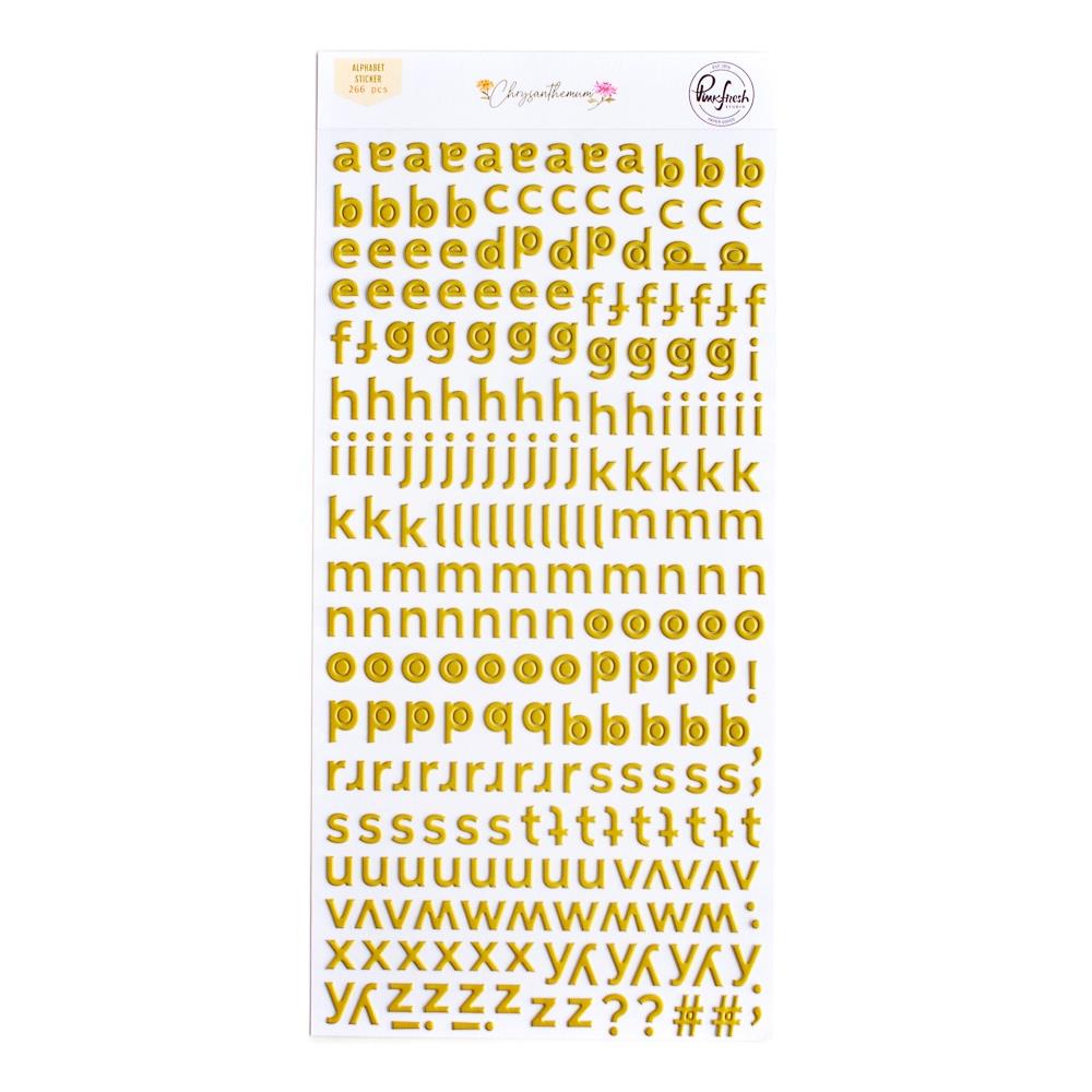 PinkFresh Green Puffy Mini Alpha Stickers – Country Croppers